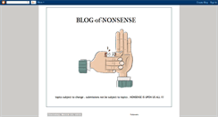 Desktop Screenshot of blog-o-nonsense.blogspot.com