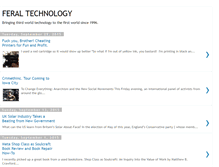 Tablet Screenshot of feral-tech.blogspot.com