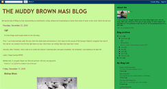 Desktop Screenshot of muddybrownmasi.blogspot.com