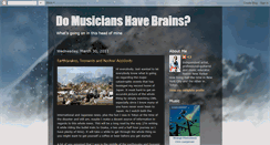 Desktop Screenshot of musicianbrains.blogspot.com