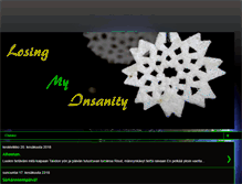 Tablet Screenshot of losinmyinsanity.blogspot.com