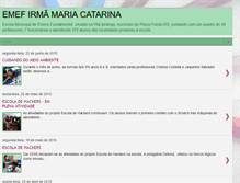 Tablet Screenshot of escolaimacpf.blogspot.com