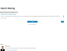 Tablet Screenshot of kishen-matchmaking.blogspot.com