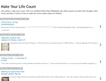 Tablet Screenshot of lifemakeitcount.blogspot.com