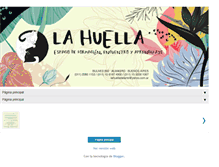 Tablet Screenshot of lahuellaespaciodearte.blogspot.com