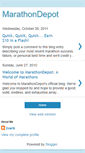 Mobile Screenshot of marathondepot.blogspot.com