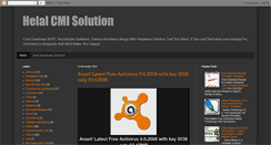 Desktop Screenshot of cmihelal.blogspot.com