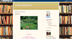 Desktop Screenshot of leituraeprazermediadores.blogspot.com