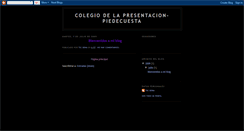 Desktop Screenshot of coldelapresentacion.blogspot.com