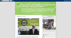 Desktop Screenshot of homebase07.blogspot.com