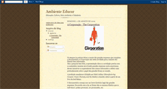 Desktop Screenshot of ambienteducar.blogspot.com