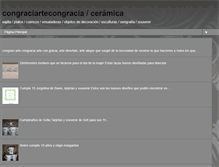 Tablet Screenshot of congraciartecongracia-ceramica.blogspot.com