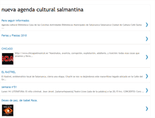 Tablet Screenshot of nuevaagendacultural.blogspot.com