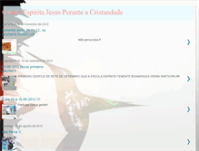 Tablet Screenshot of jesusperanteacristandade.blogspot.com