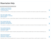 Tablet Screenshot of dissertations-help.blogspot.com