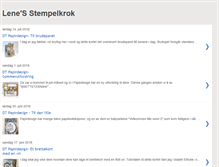 Tablet Screenshot of lenesstempelkrok.blogspot.com