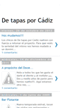 Mobile Screenshot of detapasporcadiz.blogspot.com