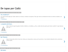 Tablet Screenshot of detapasporcadiz.blogspot.com