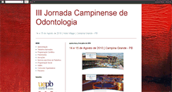 Desktop Screenshot of jornadauepb.blogspot.com