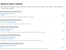 Tablet Screenshot of mexicodailyphoto.blogspot.com