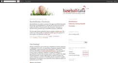 Desktop Screenshot of baseballitalia.blogspot.com