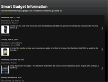 Tablet Screenshot of info-smartgadget.blogspot.com