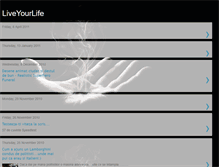 Tablet Screenshot of livenolife.blogspot.com