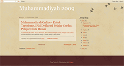 Desktop Screenshot of muh2009.blogspot.com