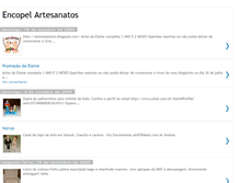 Tablet Screenshot of encopelartesanatos.blogspot.com