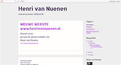 Desktop Screenshot of henrivannuenen.blogspot.com
