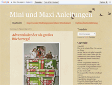 Tablet Screenshot of mumanleitungen.blogspot.com