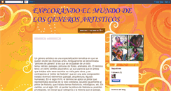 Desktop Screenshot of mayeyudamagenerosartisticos.blogspot.com