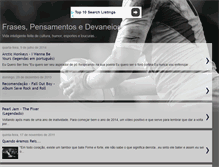 Tablet Screenshot of frasespensamentosedevaneios.blogspot.com