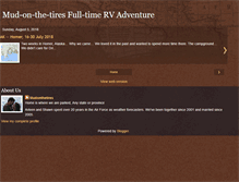 Tablet Screenshot of mud-on-the-tires.blogspot.com