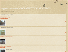 Tablet Screenshot of hagocarterastodomodelotejidoenmacrame.blogspot.com