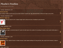 Tablet Screenshot of phoebesfreebies.blogspot.com