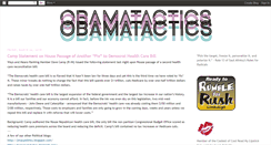 Desktop Screenshot of obamatactics.blogspot.com