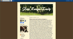 Desktop Screenshot of freerangetrudy.blogspot.com