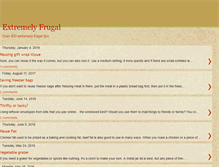 Tablet Screenshot of extremelyfrugal1.blogspot.com