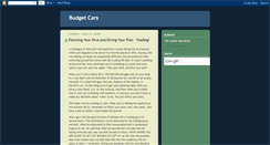 Desktop Screenshot of budgetcars.blogspot.com