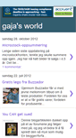 Mobile Screenshot of gajasworld.blogspot.com