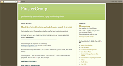 Desktop Screenshot of finstergroup.blogspot.com