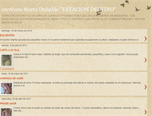 Tablet Screenshot of estaciondestino.blogspot.com