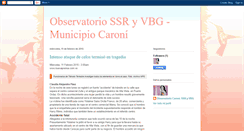 Desktop Screenshot of observatoriossrvbgmunicipiocaroni.blogspot.com