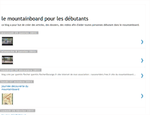 Tablet Screenshot of lemountainboard.blogspot.com