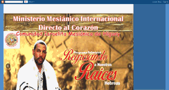 Desktop Screenshot of ministeriodirectoalcorazon.blogspot.com