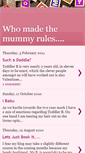 Mobile Screenshot of mummyrules.blogspot.com