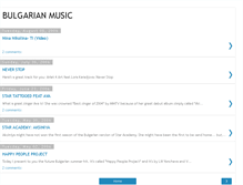 Tablet Screenshot of bulgarianmusic.blogspot.com