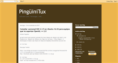 Desktop Screenshot of pinguinitux.blogspot.com