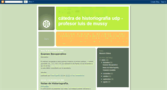 Desktop Screenshot of historiografiaudp.blogspot.com